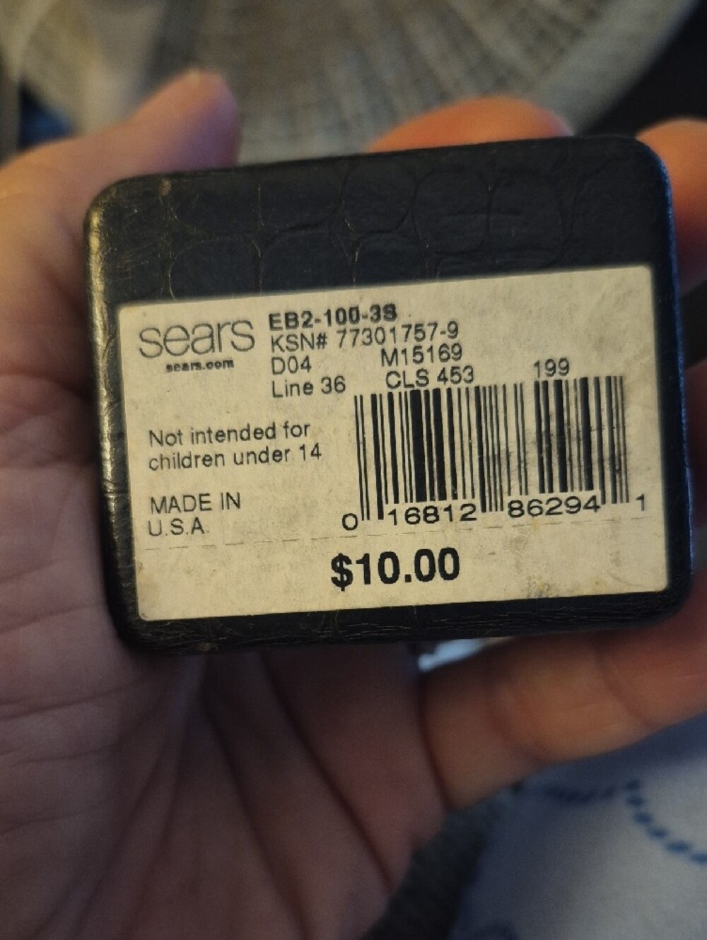 Sears Cubic Zirconia Stud Earrings New - Picture 3 of 4